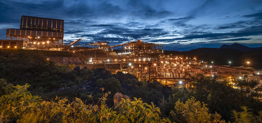 Complexo de minério de ferro Minas-Rio, da Anglo American