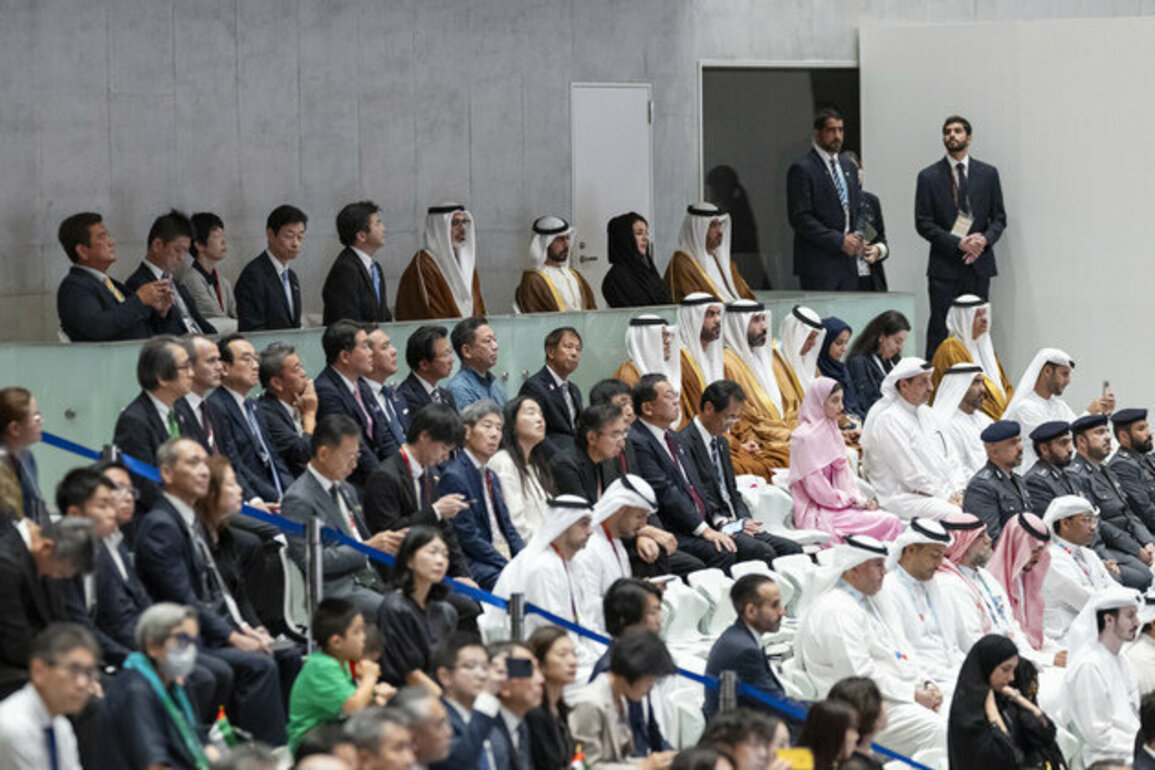 Crown Prince of Abu Dhabi attends UAE Day celebrations at Expo 2025 Osaka