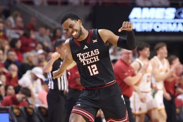 No. 16 Texas Tech hands No. 4 Iowa State first home loss