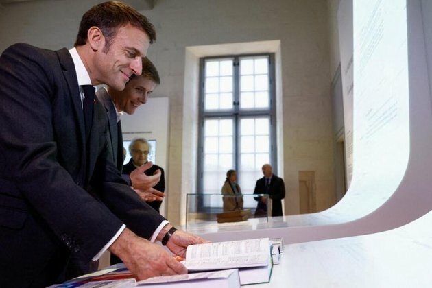Macron looks to carve his name in history with French language museum
