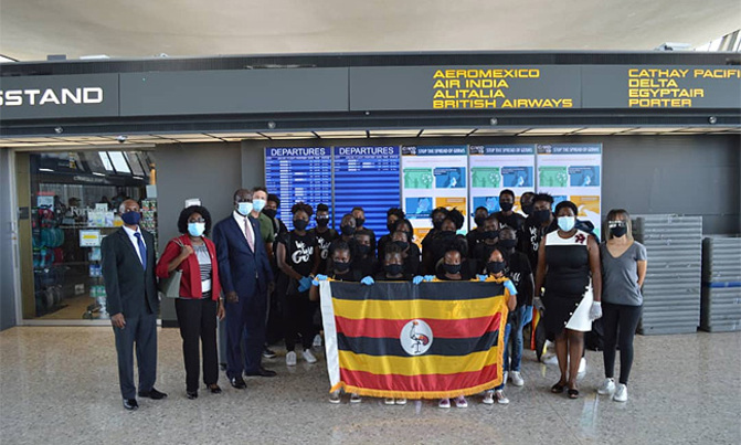 276 Ugandans stranded in the US return home today 276 Ugandans stranded in the US return home today
