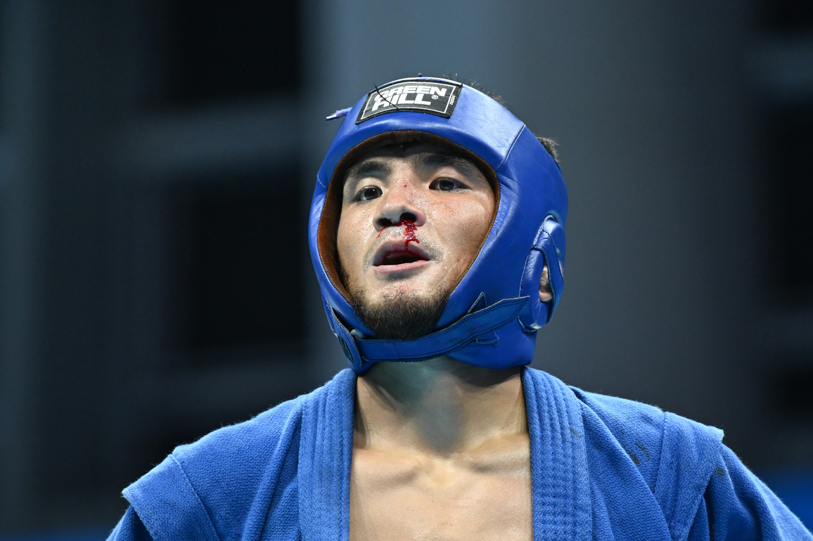 (SP)CHINA-CHENGDU-THE WORLD GAMES 2025-SAMBO-MEN'S COMBAT -64KG-FINALS (CN)