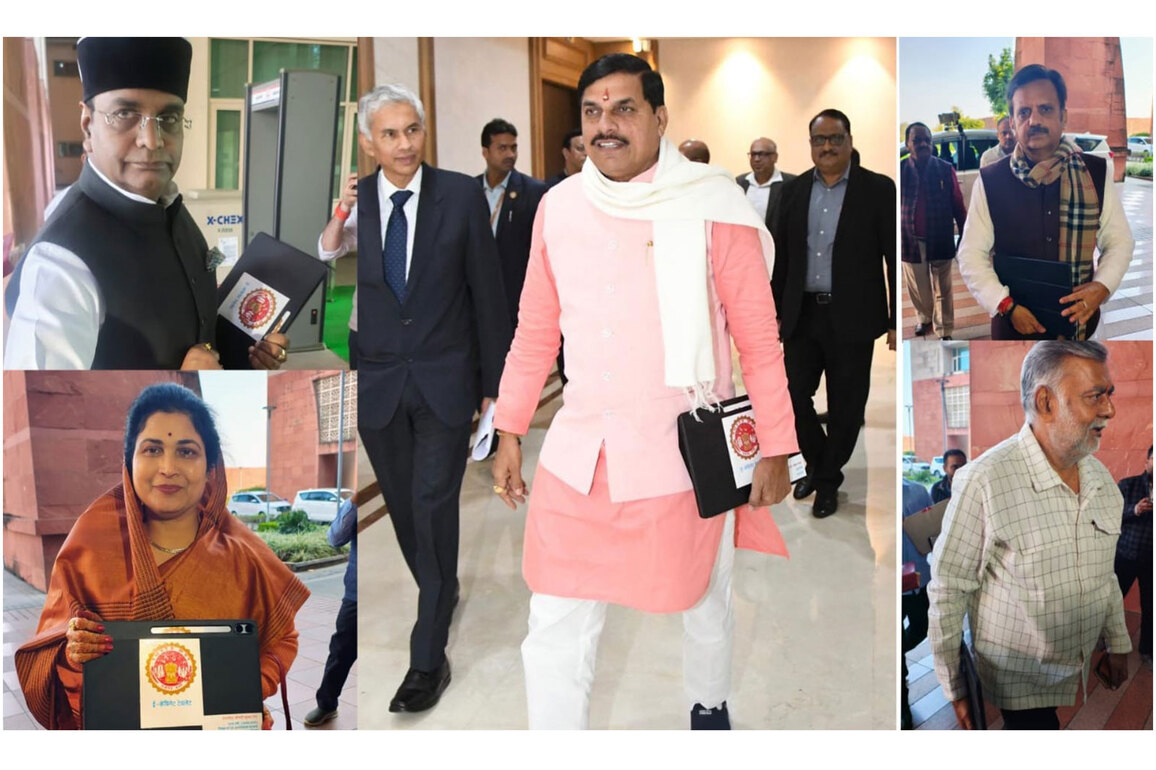 MP Govt rolls out paperless e-cabinet; CM Mohan Yadav, ministers attend meeting with tablets