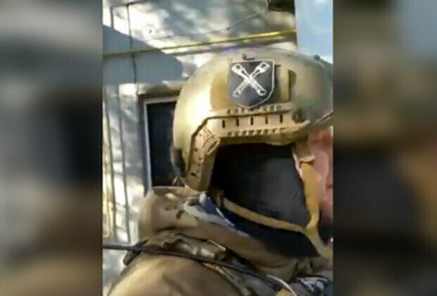 Another Ukrainian soldier spotted with Nazi insignia