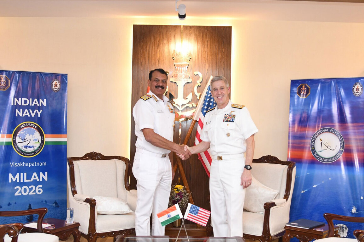 Navy chief Adm Dinesh Tripathi holds bilateral talks with US Pacific Fleet Commander