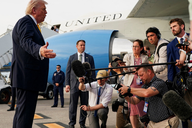"Can't imagine it will be acceptable": Trump says reviewing Iran's latest 14-point proposal