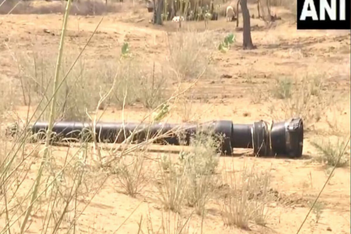 District administration put on alert in Barmer following recovery of unidentified missile