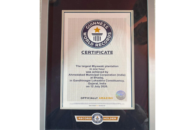 Ahmedabad creates Guinness World Record by planting 3.61 lakh saplings in one hour using Miyawaki Method