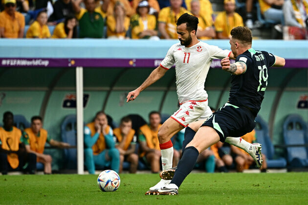Australia's World Cup Round 16 chances boosted with tough win over Tunisia
