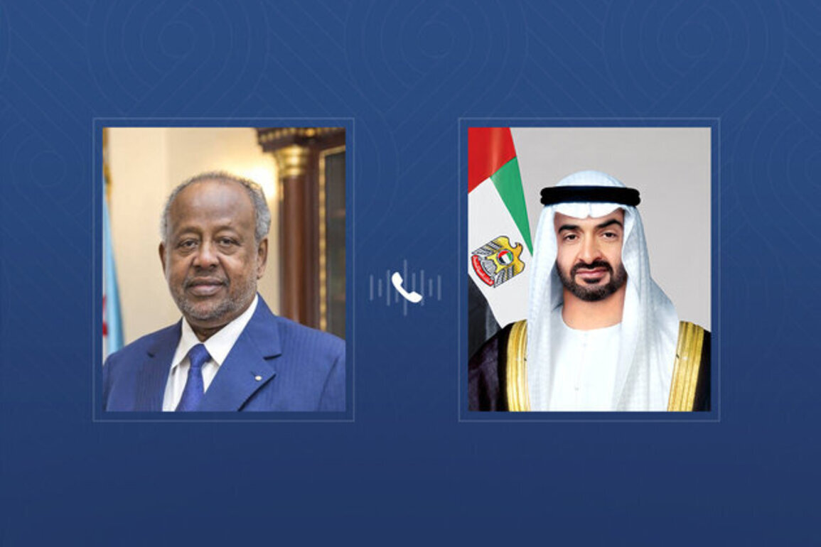 UAE President receives phone call from President of Djibouti condemning Iranian attacks targeting the UAE