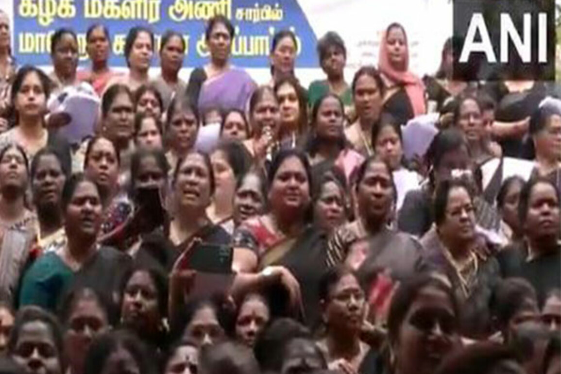 Tamil Nadu: AIADMK's women workers protest against Minister Ponmudy's remarks