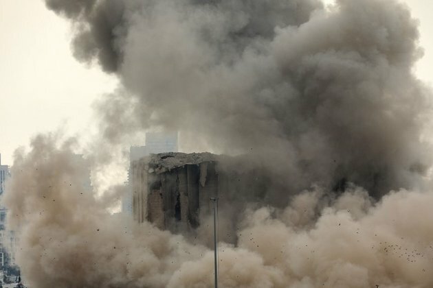 Explosion-damaged Beirut port suffers another blow