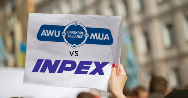 INPEX workers down tools as strike begins at Ichthys