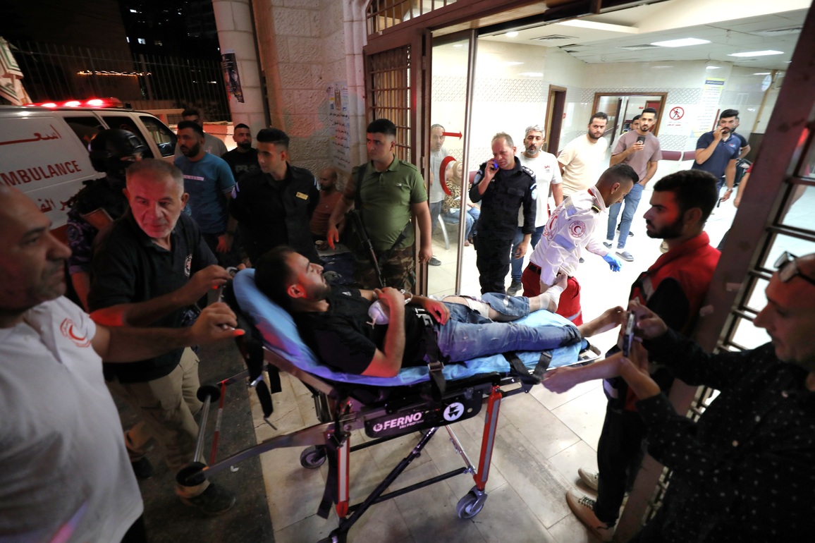 MIDEAST-WEST BANK-NABLUS-ISRAELI SETTLER ATTACK
