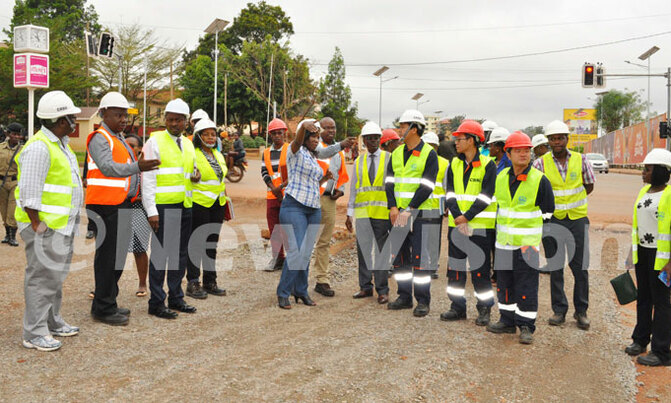 World Bank, KCCA inspect projects World Bank, KCCA inspect projects