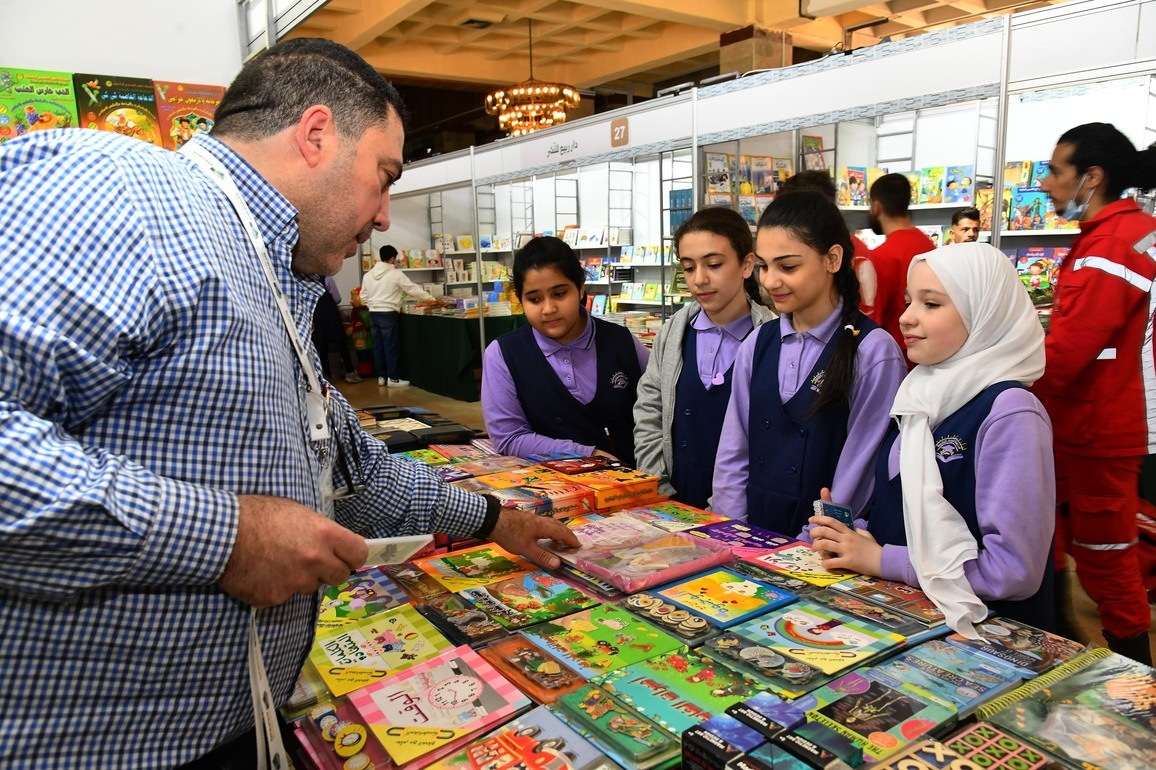 SYRIA-DAMASCUS-CHILDREN-BOOK FAIR