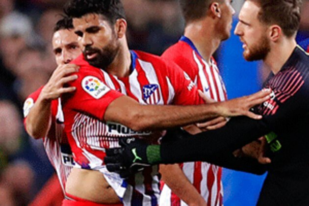 Troubled Costa hit by ankle ligament injury, reveal Atletico