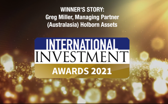 VIDEO:  II Awards Winners 2021-2022  - Best Emerging Talent (Advisers) -Greg Miller, Holborn Assets