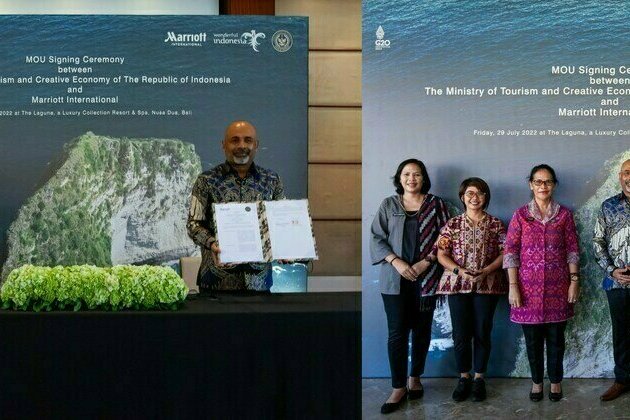 MARRIOTT INTERNATIONAL SIGNS MEMORANDUM OF UNDERSTANDING (MOU) WITH THE MINISTRY OF TOURISM AND CREATIVE ECONOMY OF THE REPUBLIC OF INDONESIA