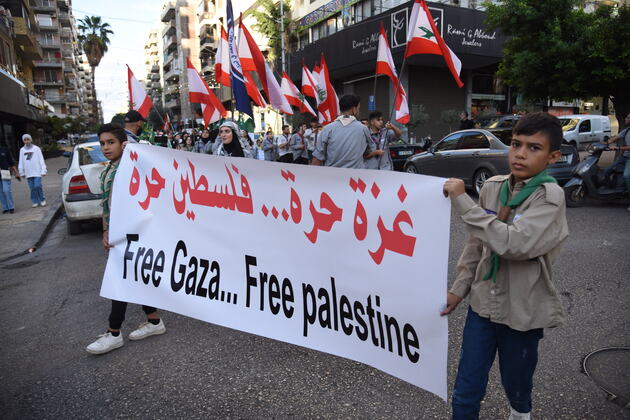 LEBANON-TRIPOLI-CEASEFIRE AGREEMENT-GAZA-PARADE