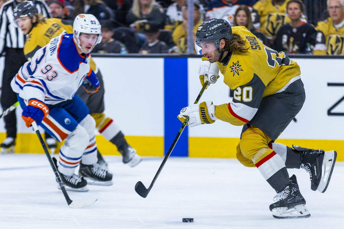 Golden Knights, Edmonton Oilers face off in 2nd round of NHL playoffs - Golden Knights