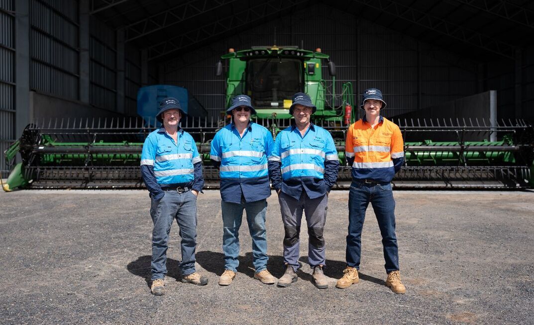 Warakirri Cropping’s regional psychologist program won the “Farm Safety Solution” category of the 2025 WorkSafe Victoria awards. Part if the program encourages open and honest communication among staff members. 