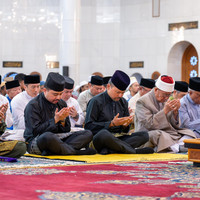 BRUNEI-BANDAR SERI BEGAWAN-EID AL-ADHA-CELEBRATION