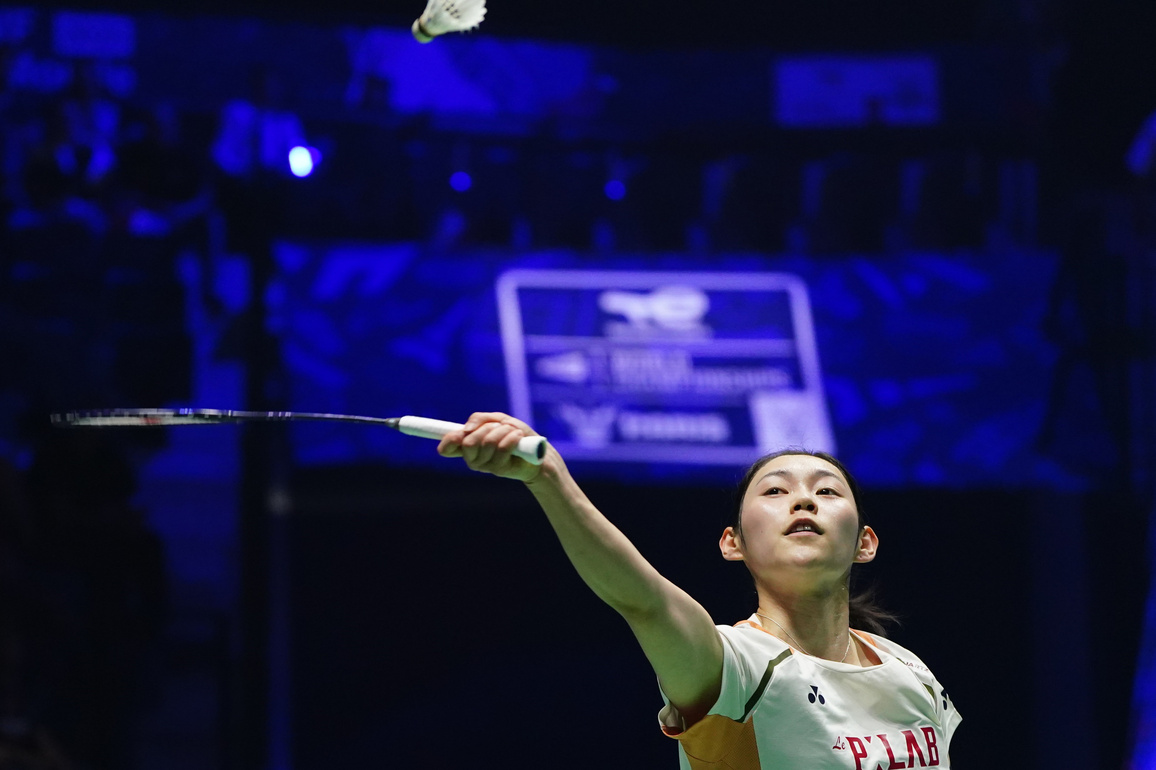 (SP)FRANCE-PARIS-BADMINTON-WORLD CHAMPIONSHIPS-WOMAN'S SINGLES-QUARTERFINALS