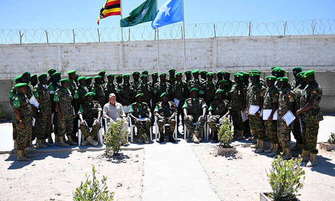 UPDF recognised for distinguished service in Somalia UPDF recognised for distinguished service in Somalia