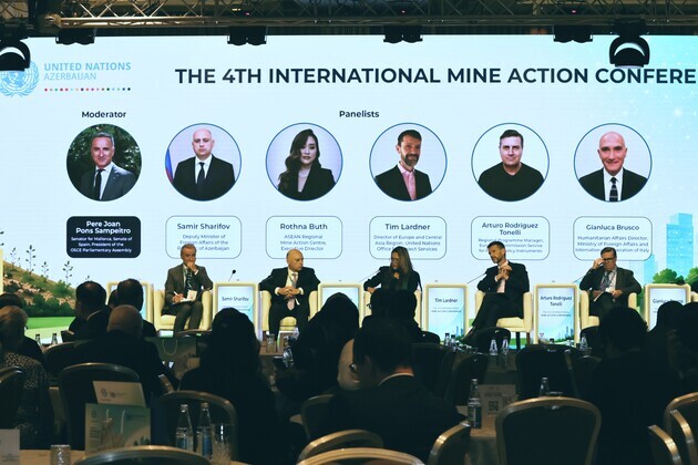 AZERBAIJAN-BAKU-4TH INT'L MINE ACTION CONFERENCE