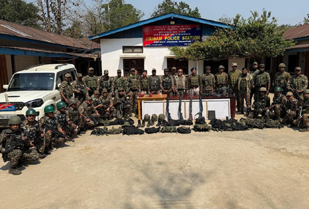 Manipur Police seize arms, explosives in ongoing security operations