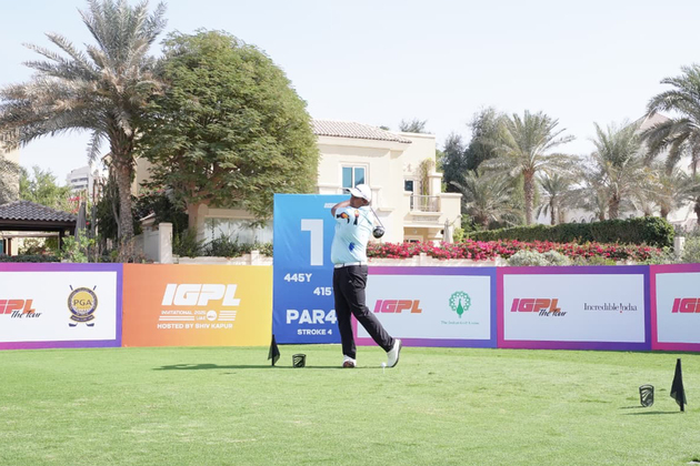 Ganapathy leads stellar field after day two of IGPL UAE with Pranavi Urs in hot pursuit