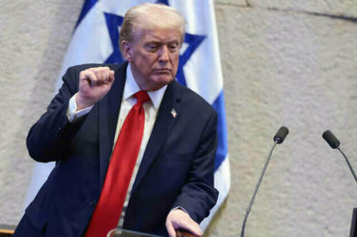 Can a hero's welcome in Israel make Trump forget the Nobel Peace Prize?