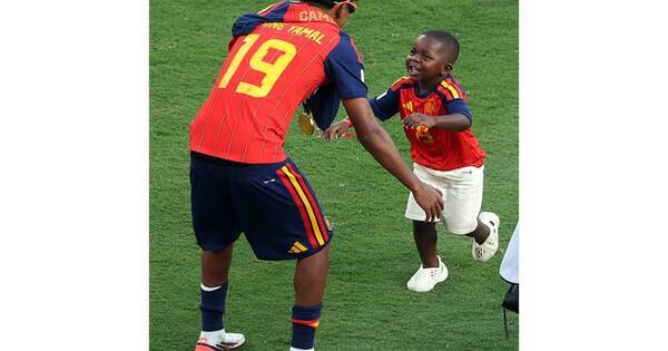 FIFA World Cup: Lamine Yamal's 3-year-old brother Keyne becomes cutest part of Spain's title celebrations