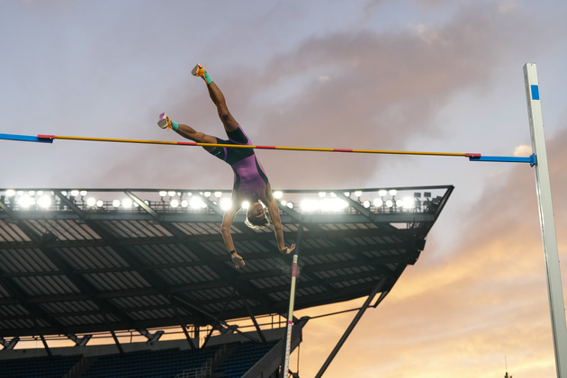 (SP)CHINA-BEIJING-WORLD ATHLETICS-CONTINENTAL TOUR-MEN'S POLE VAULT(CN)