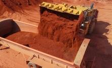 "All we do is take the overburden off which is usually about half a metre, and mine the bauxite out"
