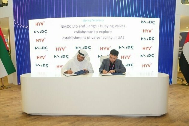 NMDC LTS, Jiangsu Huaying Valves announce MoU to explore establishment of valve facility in UAE