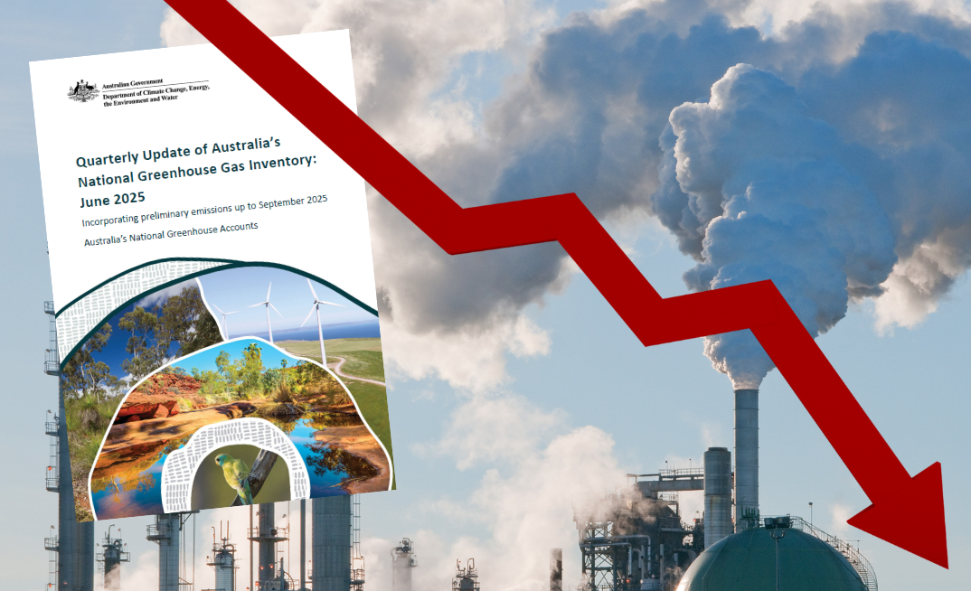 Australia's emissions are falling but more needs to be done to meet targets