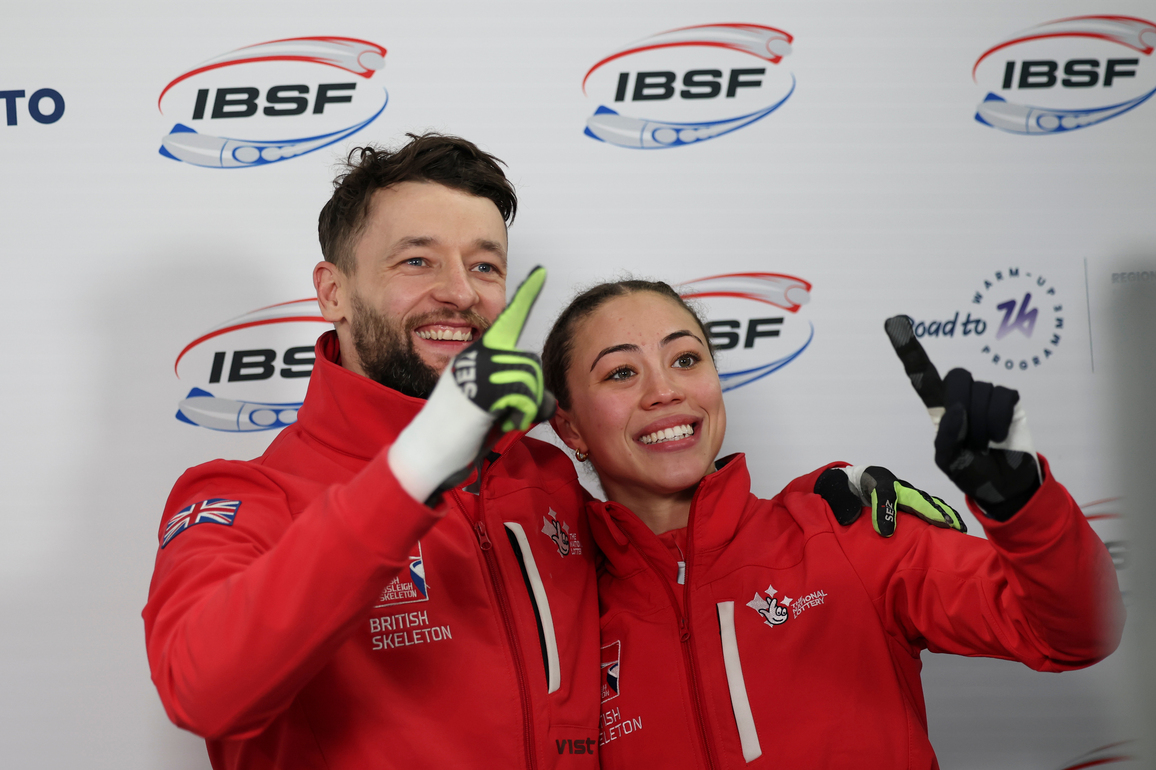 (SP)ITALY-CORTINA D'AMPEZZO-ISBF WORLD CUP-SKELETON MIXED TEAM