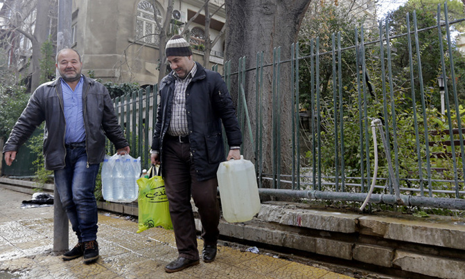 UN slams 'war crime' as 5.5 mn in Damascus without water UN slams 'war crime' as 5.5 mn in Damascus without water