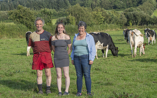 Showing dairy cows is a family affair on Devon farm