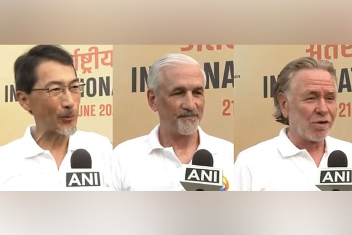 "Yoga India's gift to world, Int'l Yoga Day should be celebrated by all": Envoys on International Day of Yoga