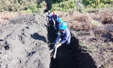 Trenching at Kumba