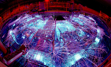 A fisheye lens of the Z machine at Sandia National Laboratory. Credit: ENERGY.GOV 