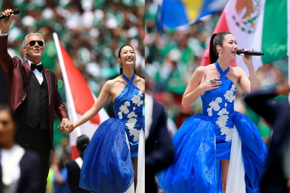 Andrea Bocelli, Ejae open FIFA World Cup 2026 with 'DNA' performance