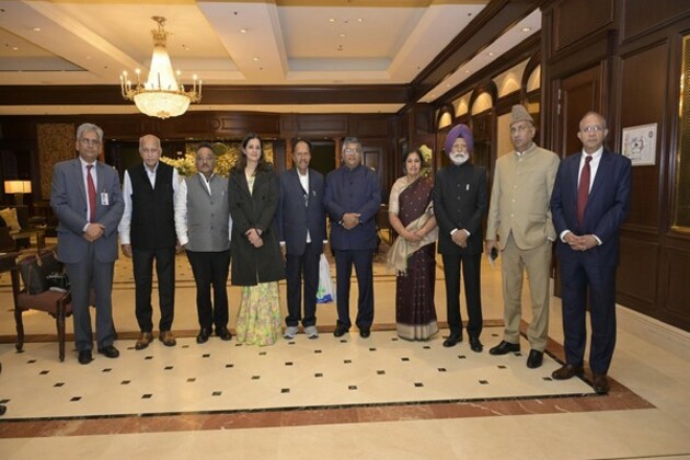 All-party delegation led by BJP MP Ravi Shankar Prasad arrives in Brussels