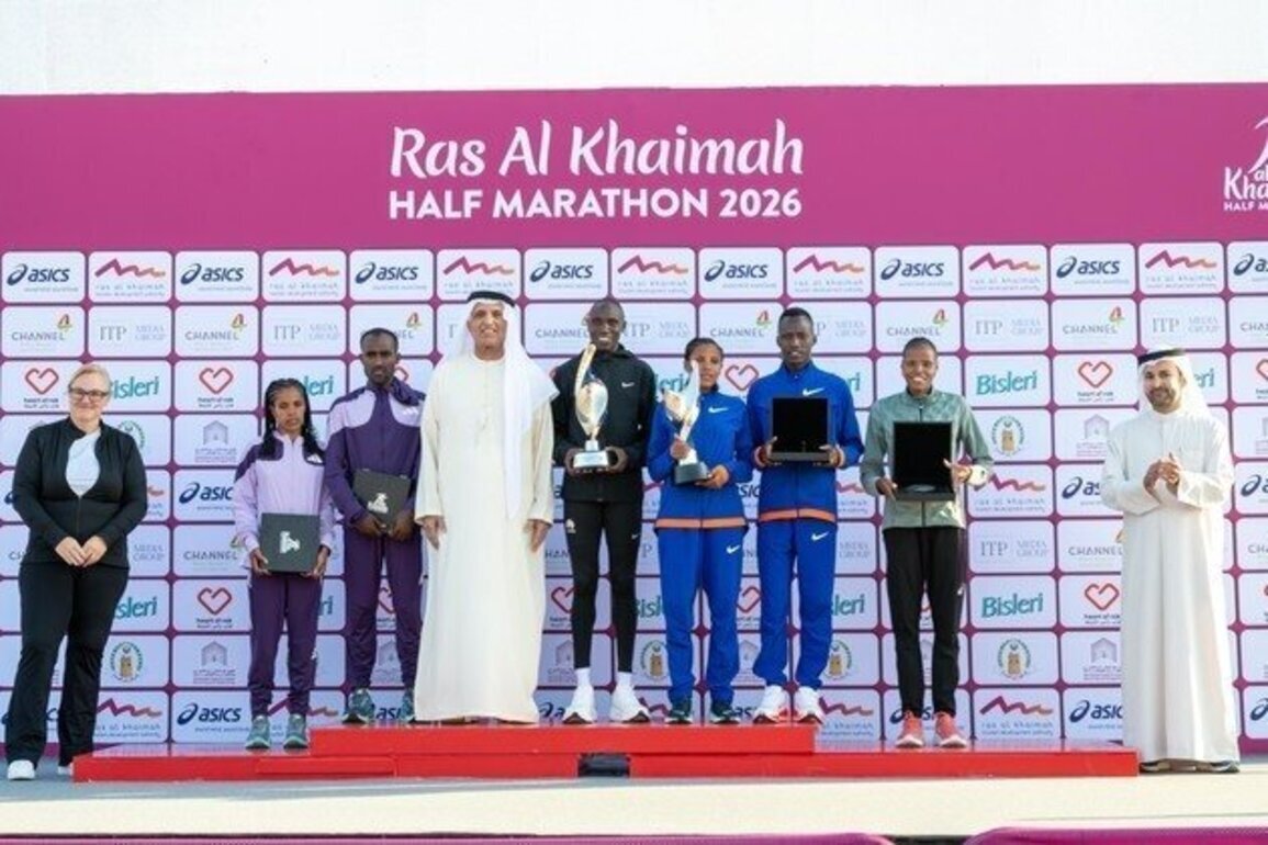 RAK Ruler attends 19th Ras Al Khaimah Half Marathon