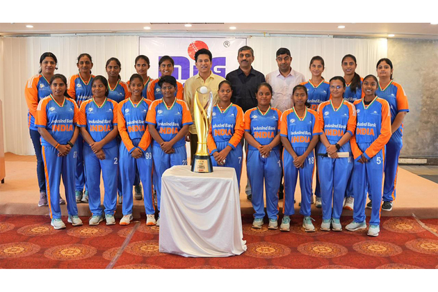 Sachin Tendulkar meets T20 Blind Women's World Cup champions