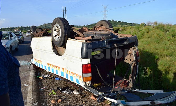 Nine killed in Masaka road accident Nine killed in Masaka road accident