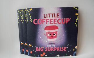  Bringing 'sustainability to story time': New children's book made from recycled coffee cups